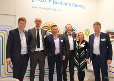 The team from Muddy Boots were kept busy during the fair.